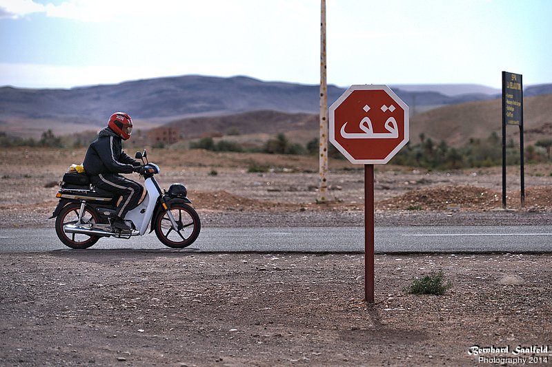 Bernhard Saalfeld - Stoppschild
