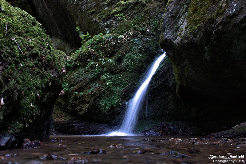Bernhard Saalfeld - Wasserfall Ehrbachklamm