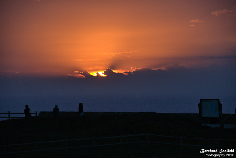 Bernhard Saalfeld - Sonnenuntergang