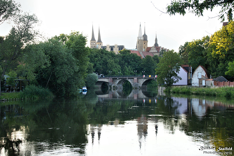 Bernhard Saalfeld - Stadtansicht Merseburg