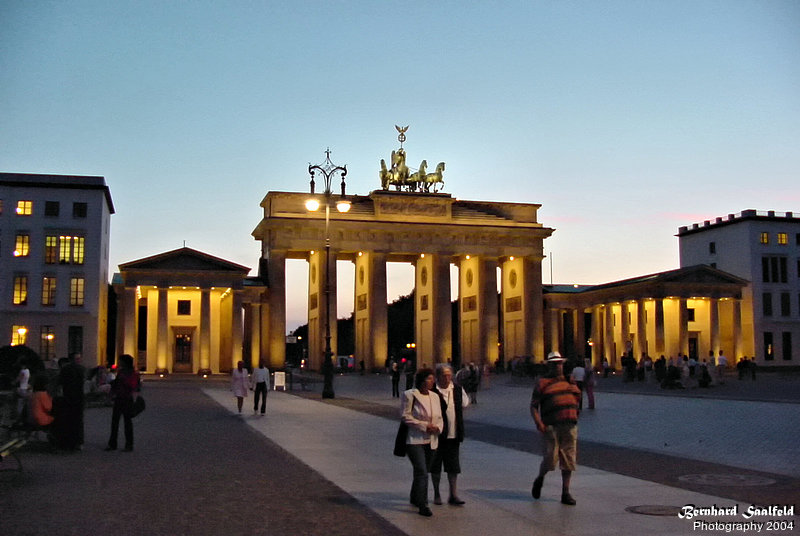 Bernhard Saalfeld - Brandenburger Tor