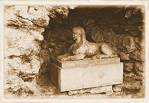 Bernhard Saalfeld - Sphinxgrotte im Park an der Ilm