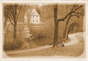 Bernhard Saalfeld - Goethehaus im Park an der Ilm